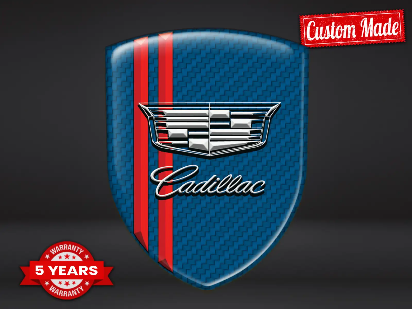 Cadillac Gedruckte Logosticker Edition Premium Anpassbar ST